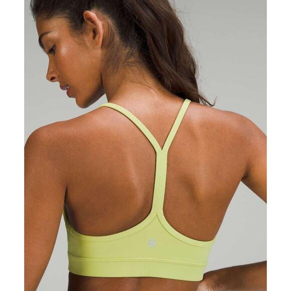 NWT Lululemon Flow Y Nulu‎ Longline Bra - Size 6 - Picture 2 of 4